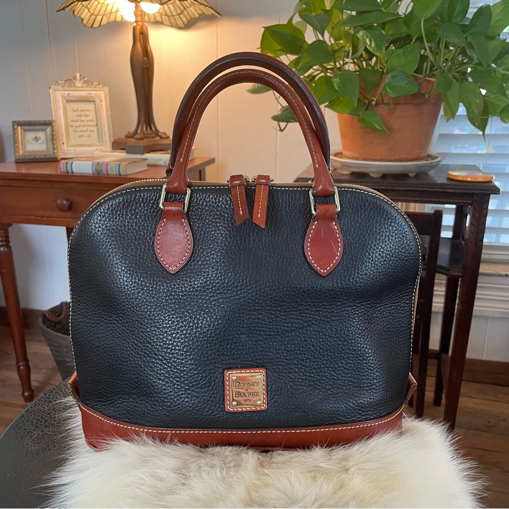 Dooney and Bourke Zip Zip Satchel - Picture 3 of 14